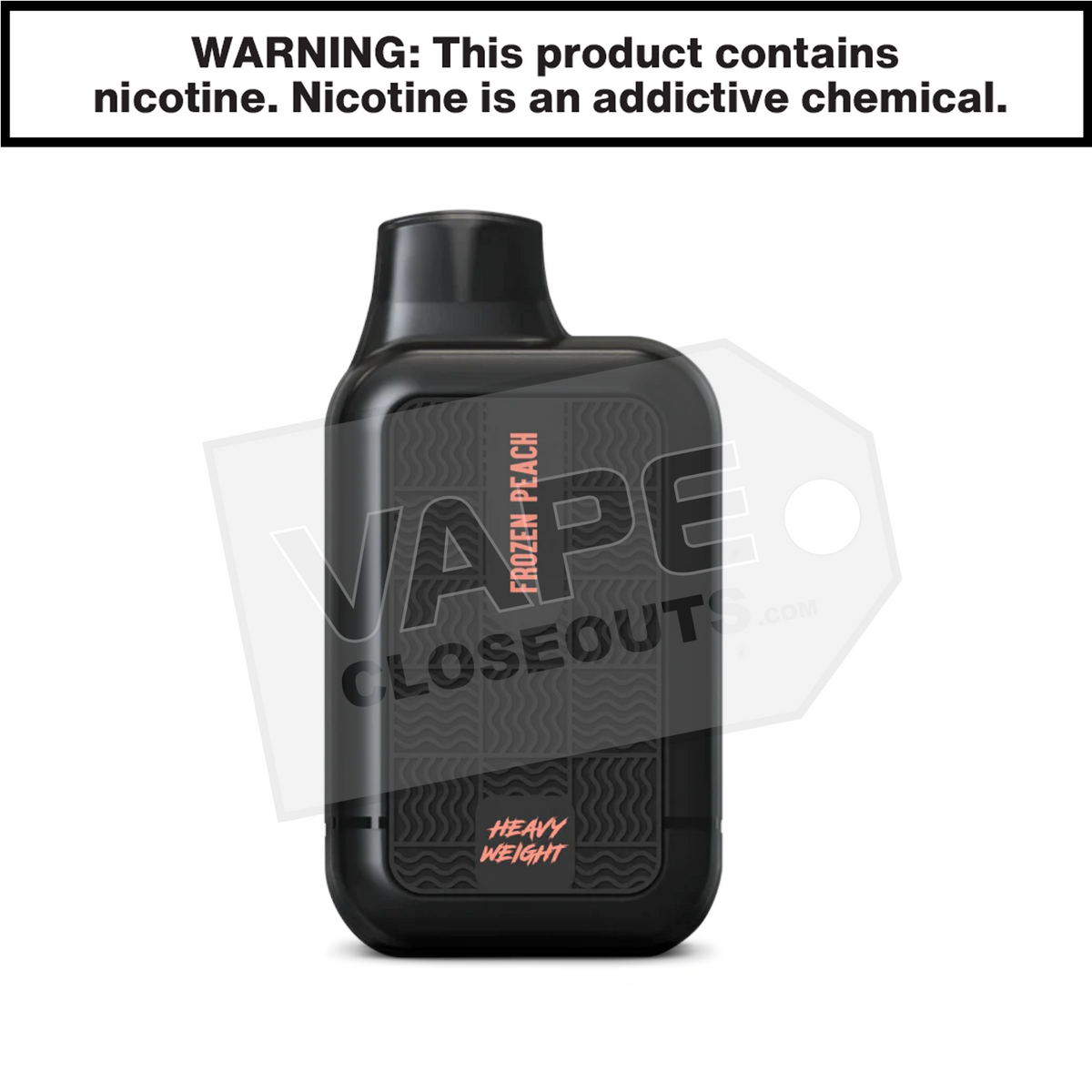 Frozen Peach Tyson Vape - Heavyweight 2.0 Disposable by Mike Tyson Frozen Peach Tyson Vape - Heavyweight 2.0 Disposable by Mike Tyson