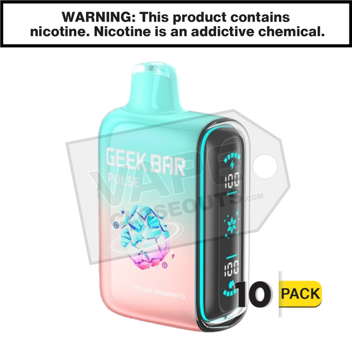 Frozen Strawberry Geek Bar Pulse Disposable Vape Frozen Strawberry Geek Bar Pulse Disposable Vape