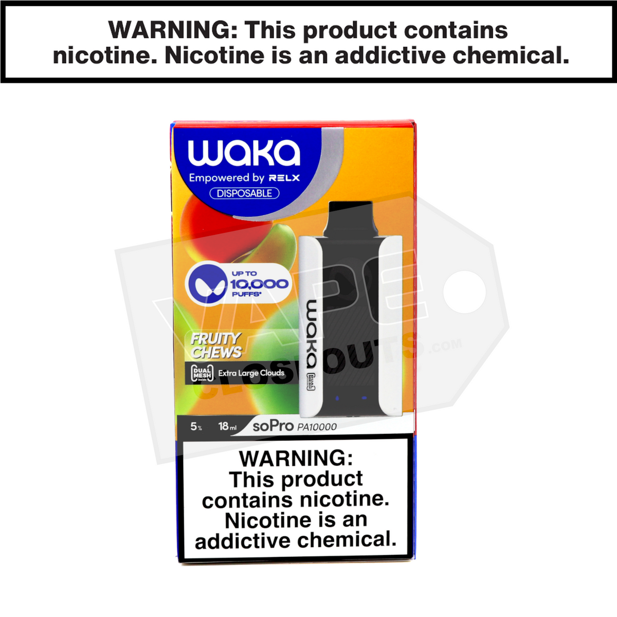 Fruity Chews WAKA soPro PA10000 Disposable Vape — VC