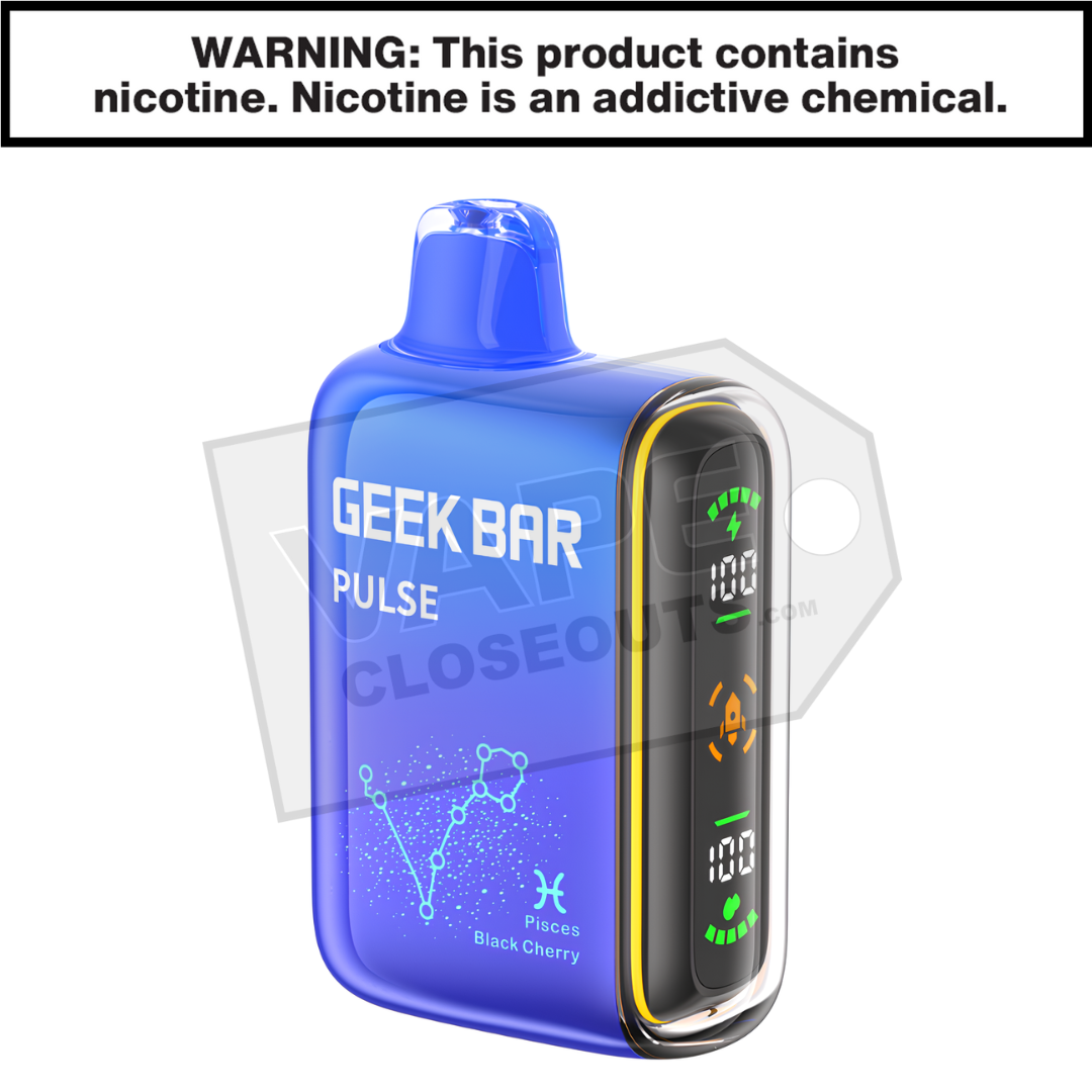 Black Cherry Geek Bar Pulse Disposable Vape Black Cherry Geek Bar Pulse Disposable Vape