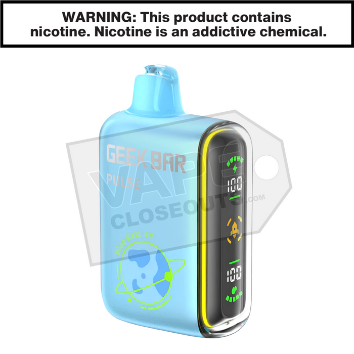 Blue Razz Ice Geek Bar Pulse Disposable Vape Blue Razz Ice Geek Bar Pulse Disposable Vape