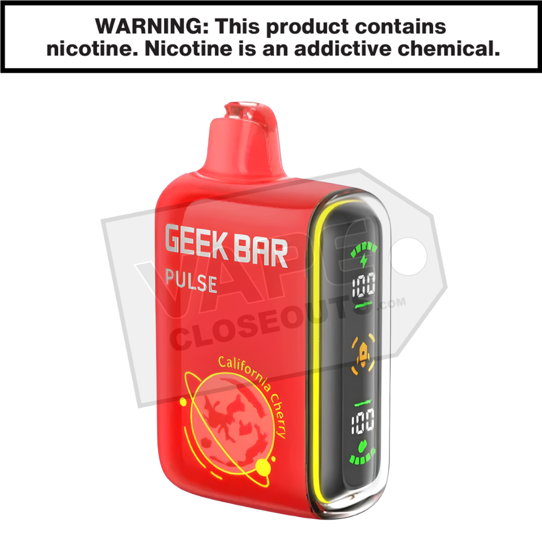 Geek Bar Pulse California Cherry Disposable Vape