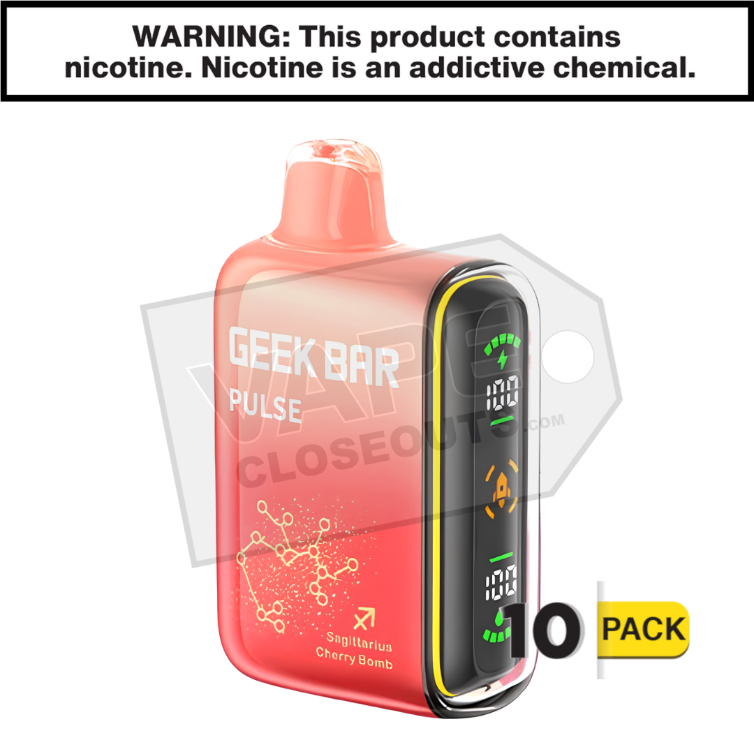 Cherry Bomb Geek Bar Pulse Disposable Vape