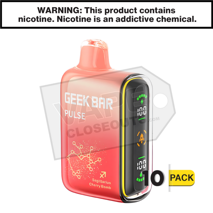 Cherry Bomb Geek Bar Pulse Disposable Vape Cherry Bomb Geek Bar Pulse Disposable Vape