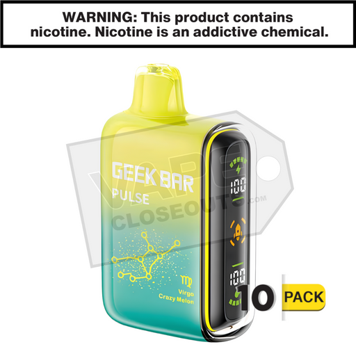 Crazy Melon Geek Bar Pulse Disposable Vape Crazy Melon Geek Bar Pulse Disposable Vape