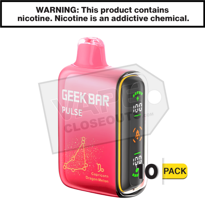 Dragon Melon Geek Bar Pulse Disposable Vape Dragon Melon Geek Bar Pulse Disposable Vape