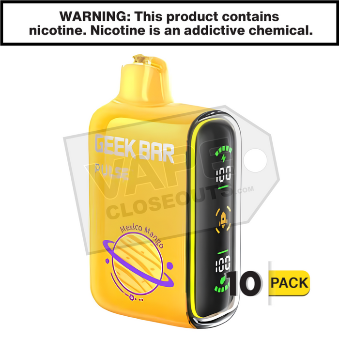Geek Bar Mexican Mango Flavor Mexico Mango Geek Bar Pulse Disposable Vape Geek Bar Mexican Mango Flavor Mexico Mango Geek Bar Pulse Disposable Vape