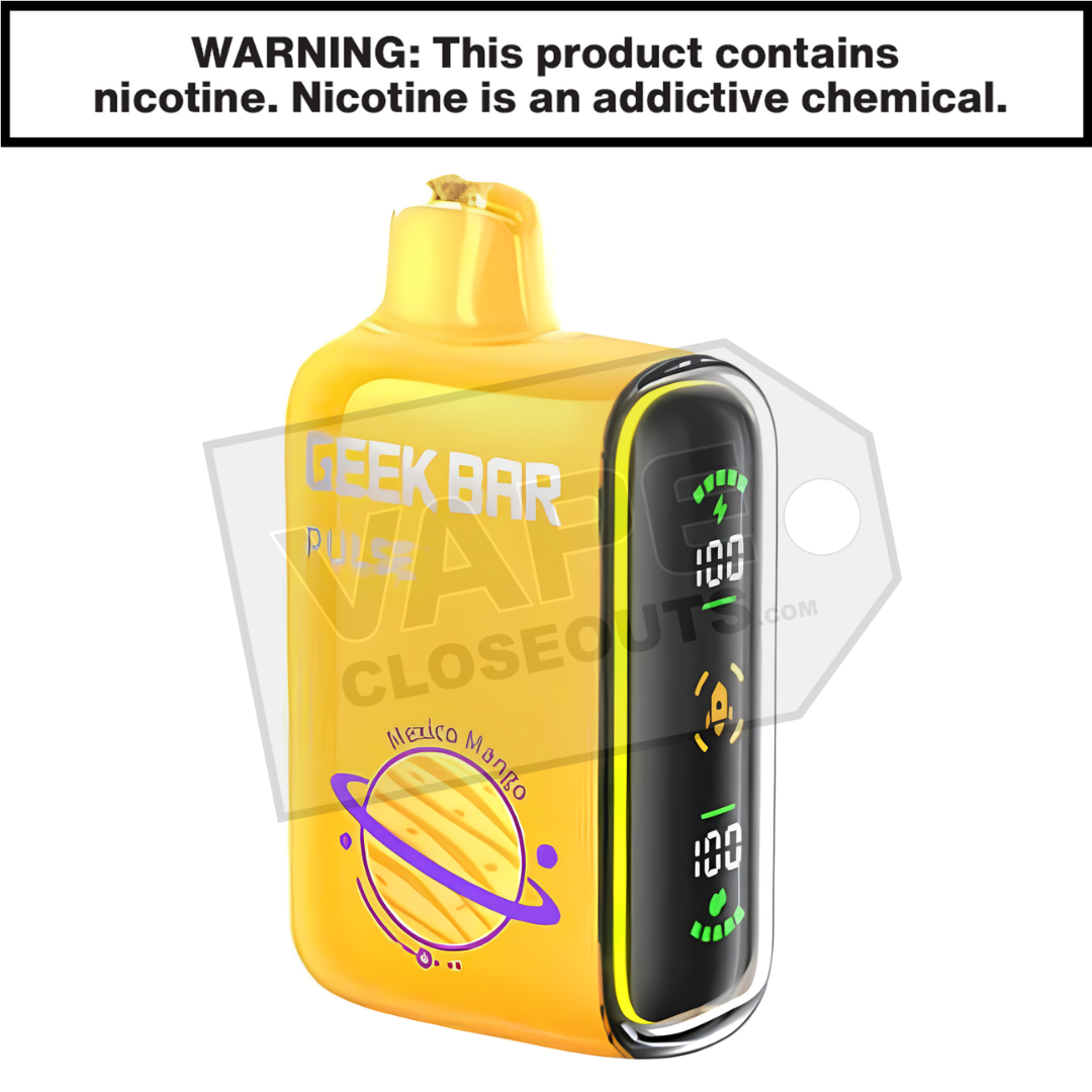 geek bar mexican mango near me Mexico Pulse Disposable Vape 9000 Puffs Choose Flavor:Grape B-Burst Blueberry Watermelon Geek Bar