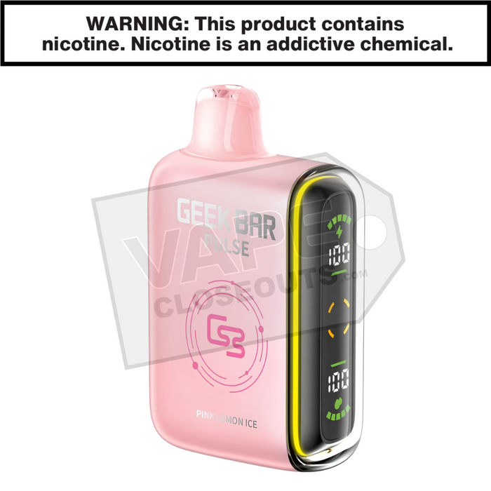 Pink Lemonade Geek Bar Pulse Disposable Vape Pink Lemonade Geek Bar Pulse Disposable Vape