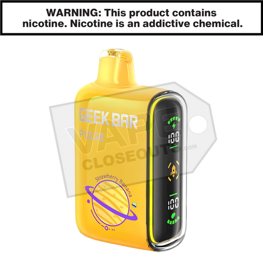 Strawberry Banana Geek Bar Pulse Disposable Vape Strawberry Banana Geek Bar Pulse Disposable Vape