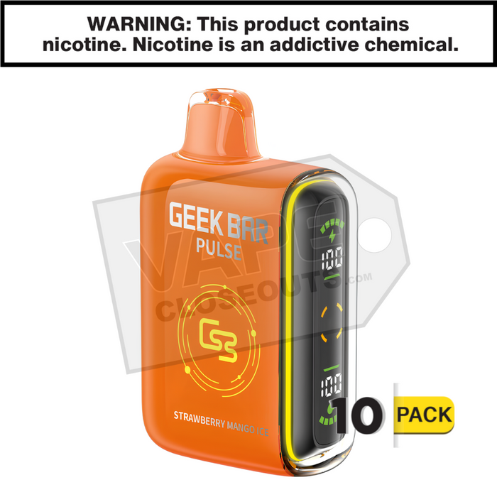 Geek Bar Pulse Strawberry Mango Disposable Vape