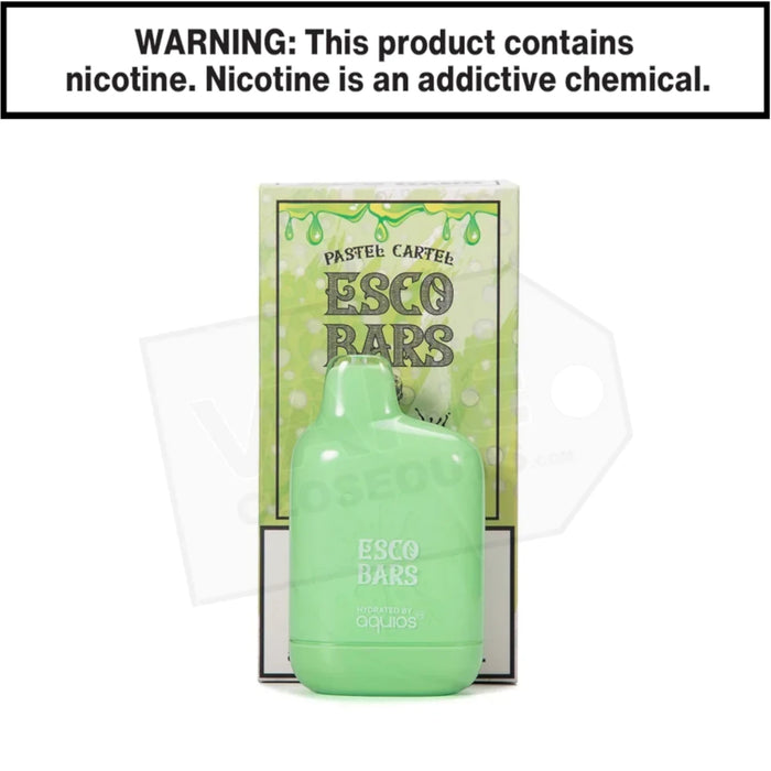 Green Apple Aquios Esco Bar Disposable Vape Green Apple Aquios Esco Bar Disposable Vape