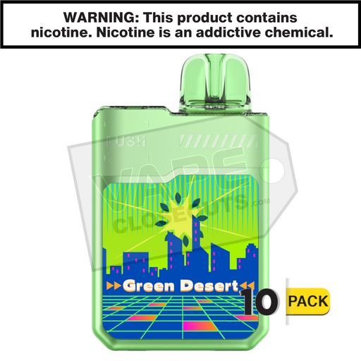 Green Desert Geek Bar Digiflavor Lush 20K Disposable Vape 10 pack