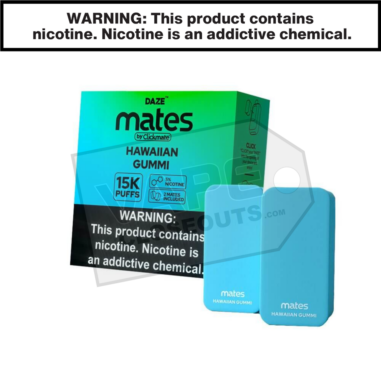 Hawaiian Gummi Clickmate Pre-Filled Mate Pods