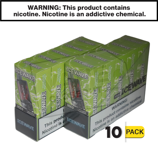 Honeydew Watermelon Icewave X8500 Disposable Vape 10 pack