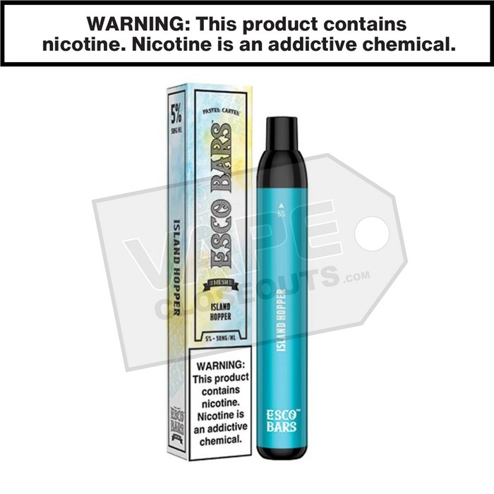 Island Hopper Carsonator Esco Bars 2500 Puff Disposable Vape Island Hopper Carsonator Esco Bars 2500 Puff Disposable Vape