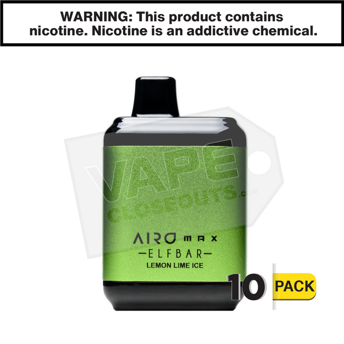 Lemon Lime Ice ELF BAR Airo Max 500 puffs Lemon Lime Ice ELF BAR Airo Max 500 puffs