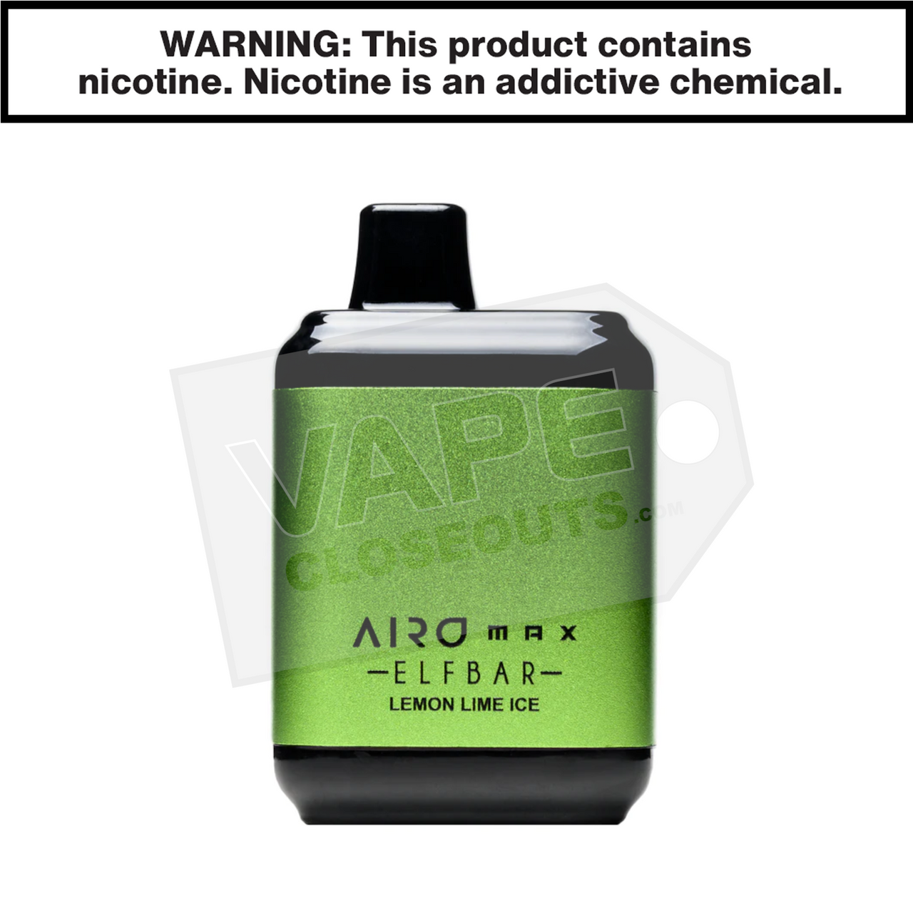 Lemon Lime Ice ELF BAR Airo Max Disposable Vape