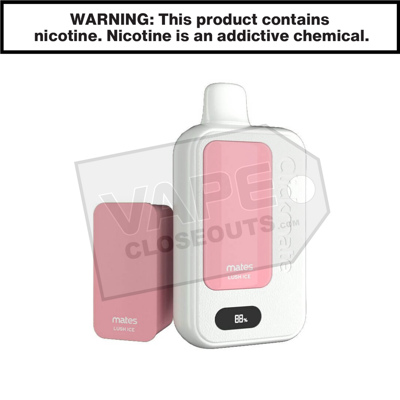 Lush Ice Clickmate 15000 Disposable Vape Starter Kit