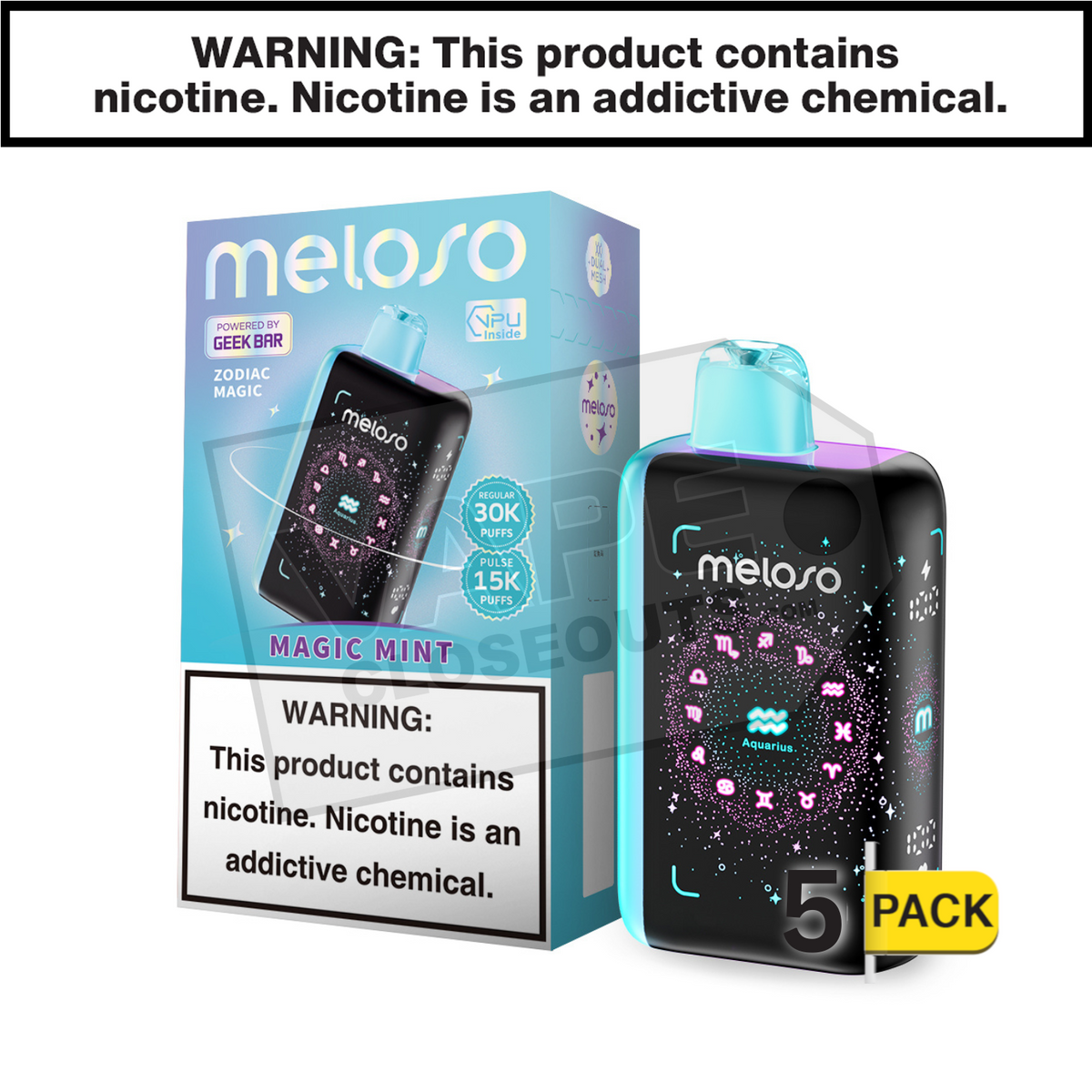 Magic Mint Geek Bar Meloso 30K Disposable Vape