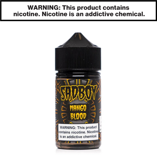 mango blood sadboy freebase ejuice 60ML