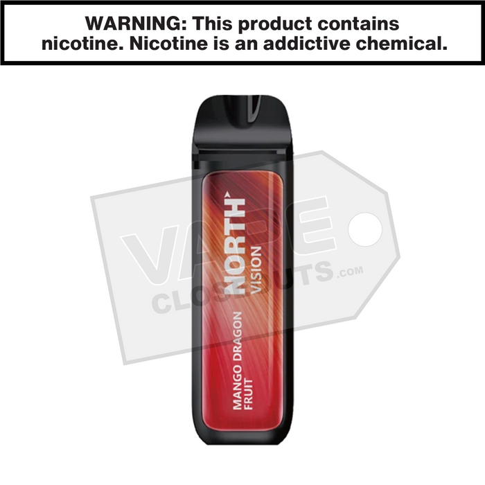 north vision vape juice level Mango Dragon Fruit North Vision 15k Disposable Vape