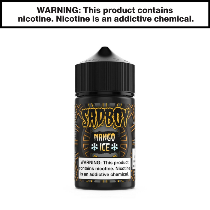 mango ice sadboy freebase ejuice 60ML