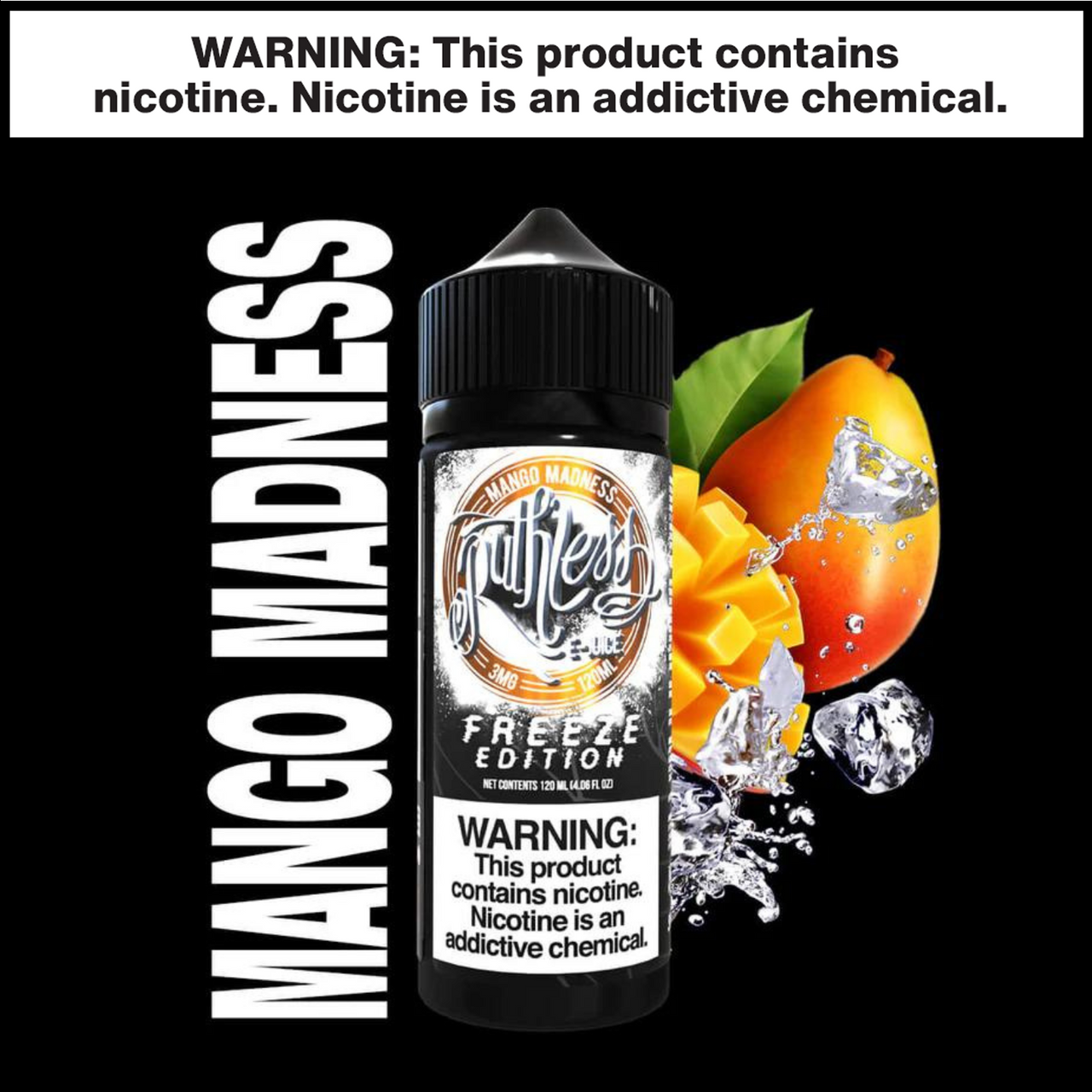 Mango Madness Ruthless eJuice 120mL Freebase