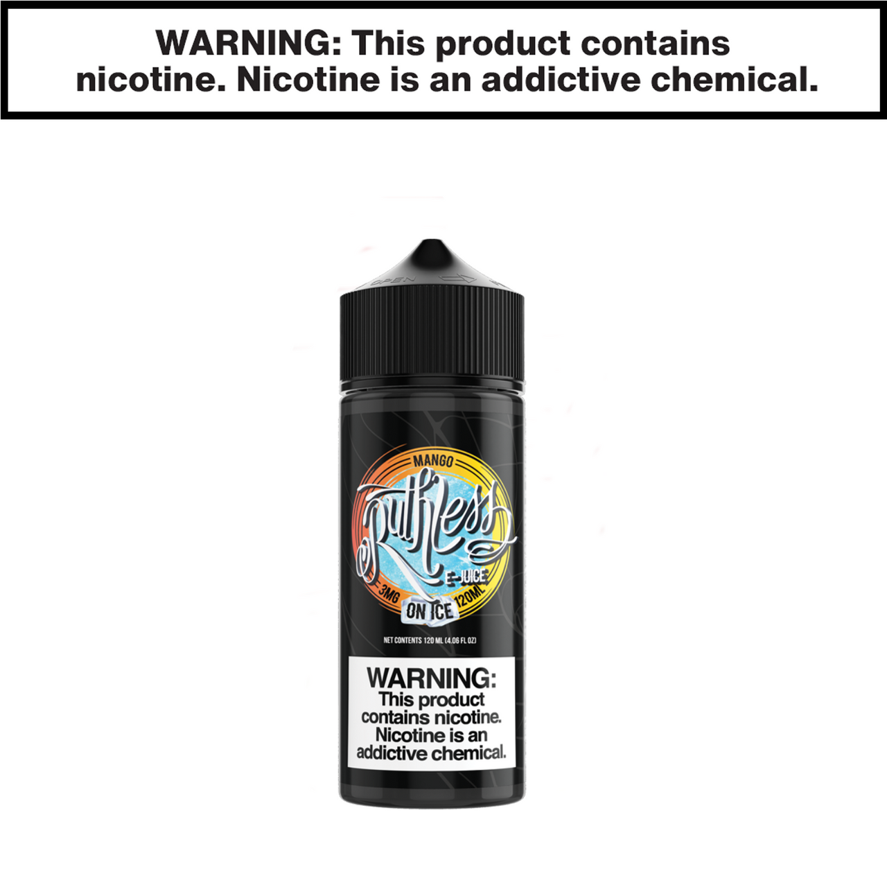 Mango On itce Ruthless eJuice 120mL Freebase