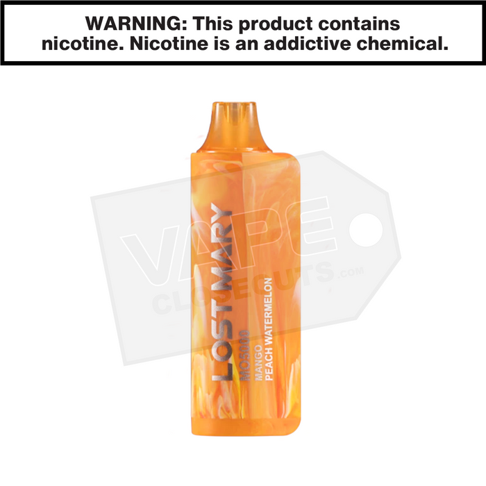 Mango Peach Watermelon Lost Mary MO5000 - LOW PRICE LEADER! Mango Peach Watermelon Lost Mary MO5000 - LOW PRICE LEADER!