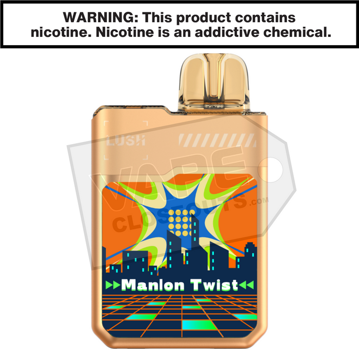 Manlon Twist Geek Bar Digiflavor Lush 20K Disposable Vape