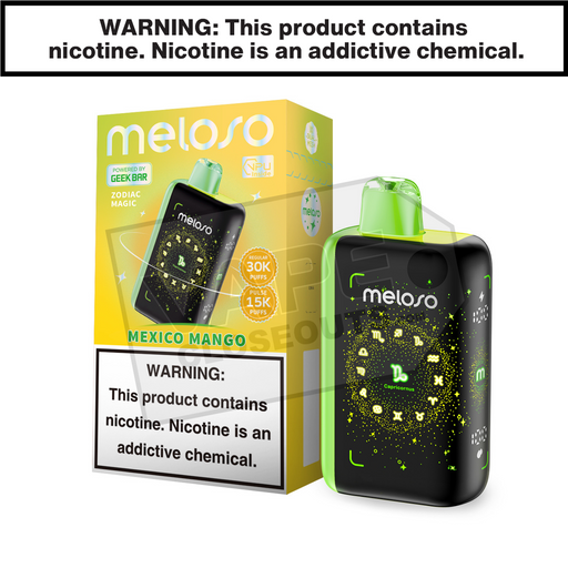 Mexico Mango Geek Bar Meloso 30K Disposable Vape
