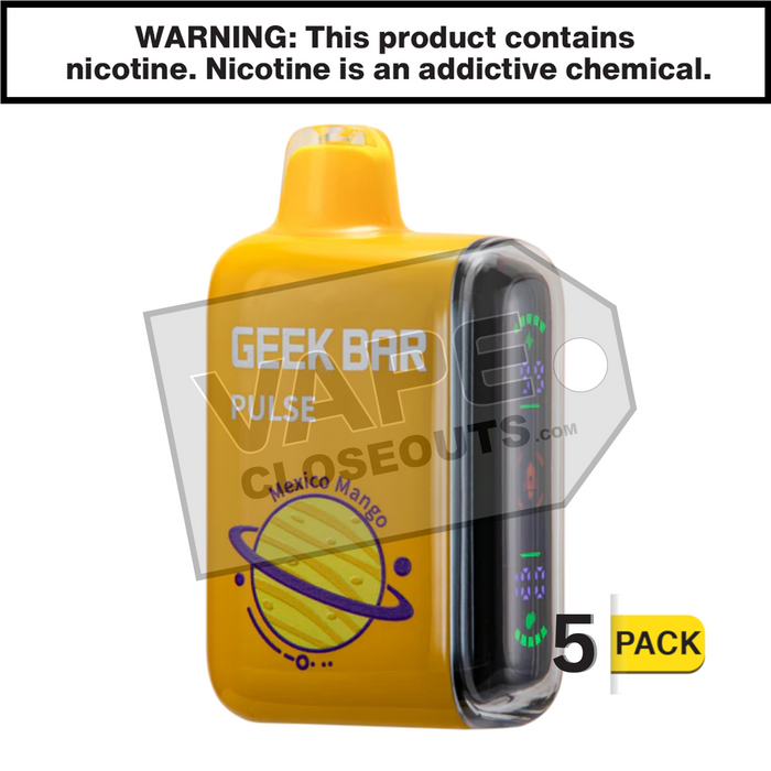 Mexico Mango Ice Geek Bar Pulse Disposable Vape Mexico Mango Ice Geek Bar Pulse Disposable Vape