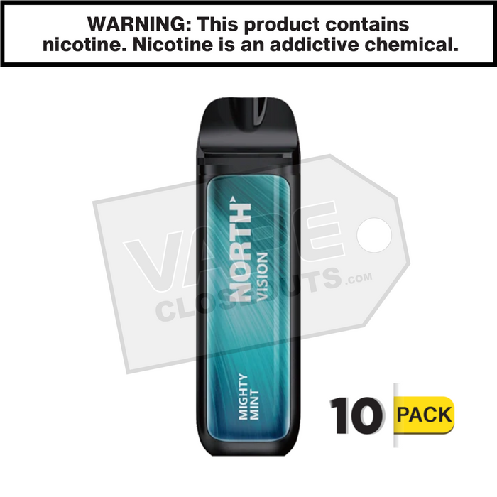 Mighty Mint North Vision 15k Disposable Vape Mighty Mint North Vision 15k Disposable Vape