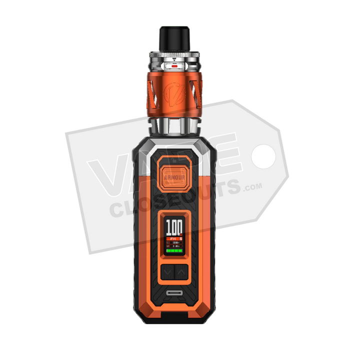 Orange Vaporesso Armour S 100W Box Mod Starter Kit