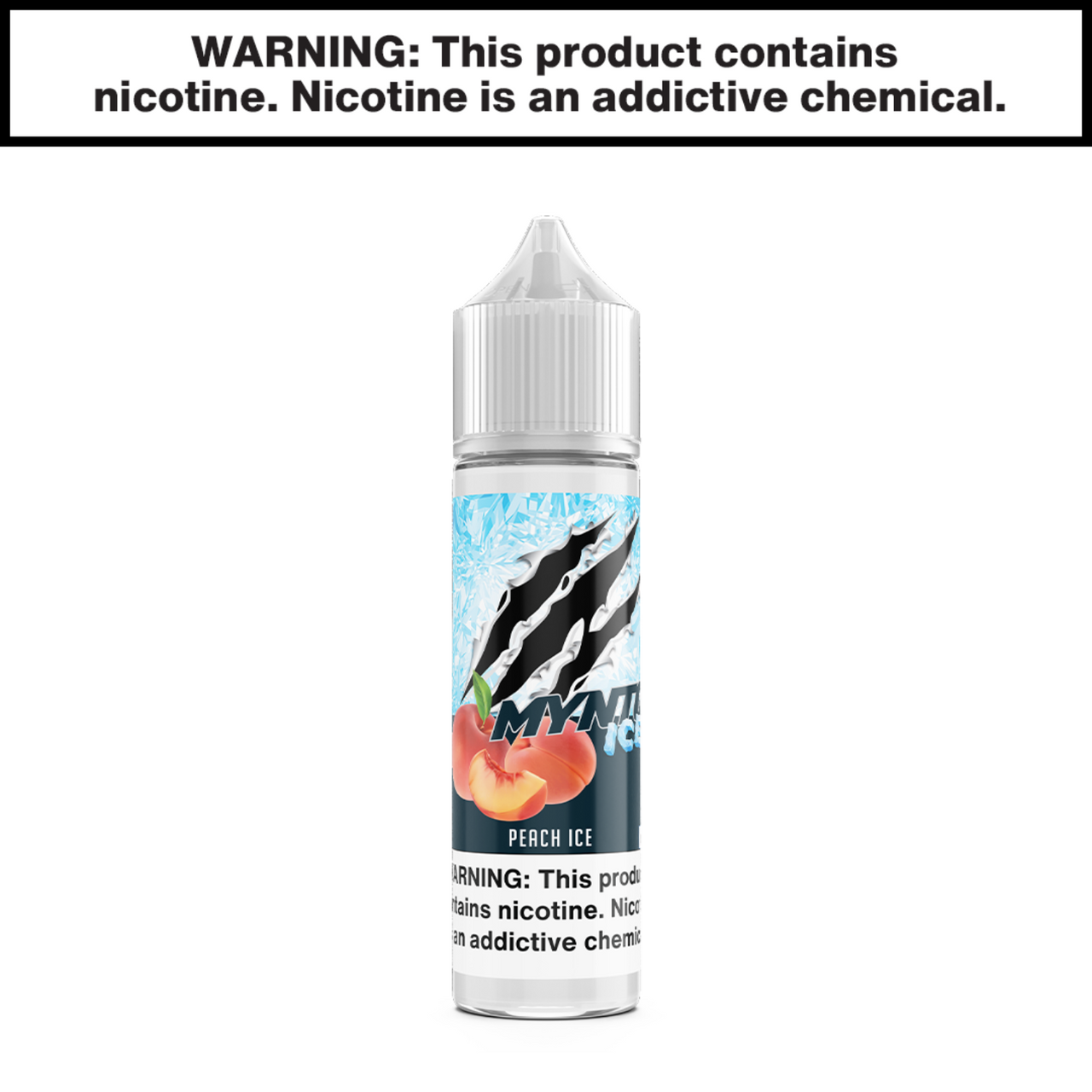 Peach Mynto Ice Freebase 60ML ejuice