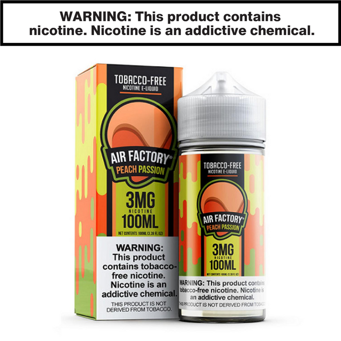 air factory freebase peach passion 100ML ejuice