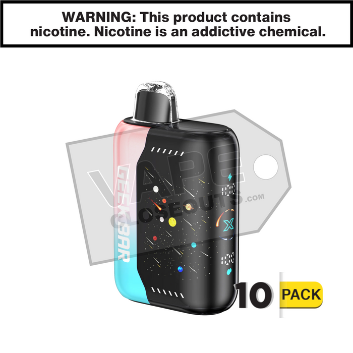 Pink and Blue Geek Bar Pulse X 25K Disposable Vape Pink and Blue Geek Bar Pulse X 25K Disposable Vape