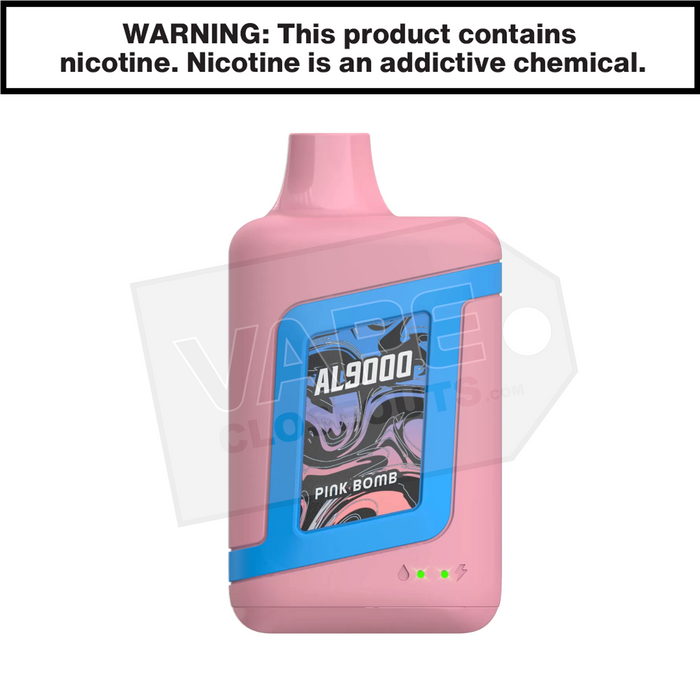 Pink Bomb AL9000 Novo Bar Disposable Vape Pink Bomb AL9000 Novo Bar Disposable Vape