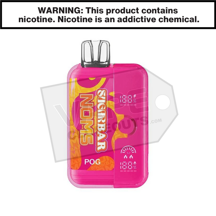 POG Sugarbar X Noms 18000 Disposable Vape POG Sugarbar X Noms 18000 Disposable Vape