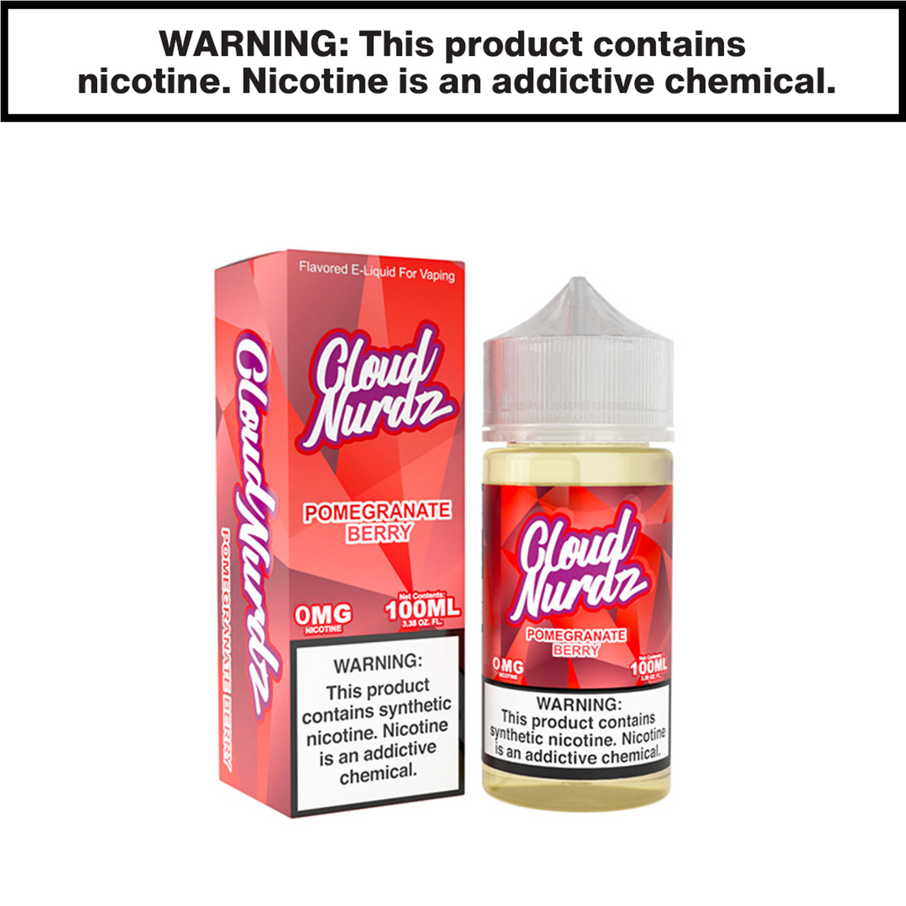 Pomegranate Berry Freebase Cloud Nurdz eJuice 