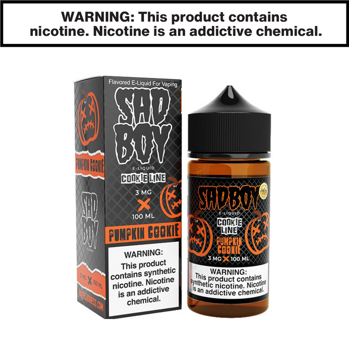 Pumpkin Cookie Sadboy eJuice 100mL Freebase