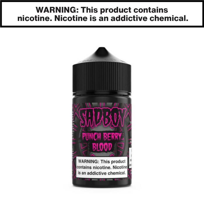 punch berry blood sadboy freebase ejuice 60ML