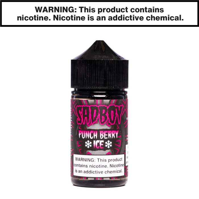 punch berry ice sadboy freebase ejuice 60ML