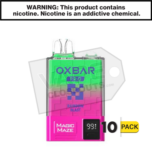 Rainbow Blast OXBAR Disposable