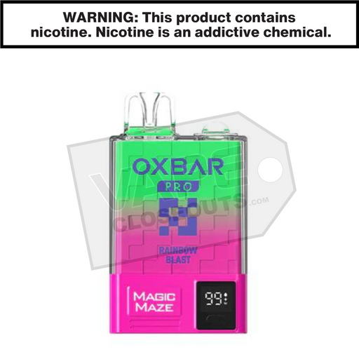 Rainbow Blast OXBAR Magic Maze Pro 10K