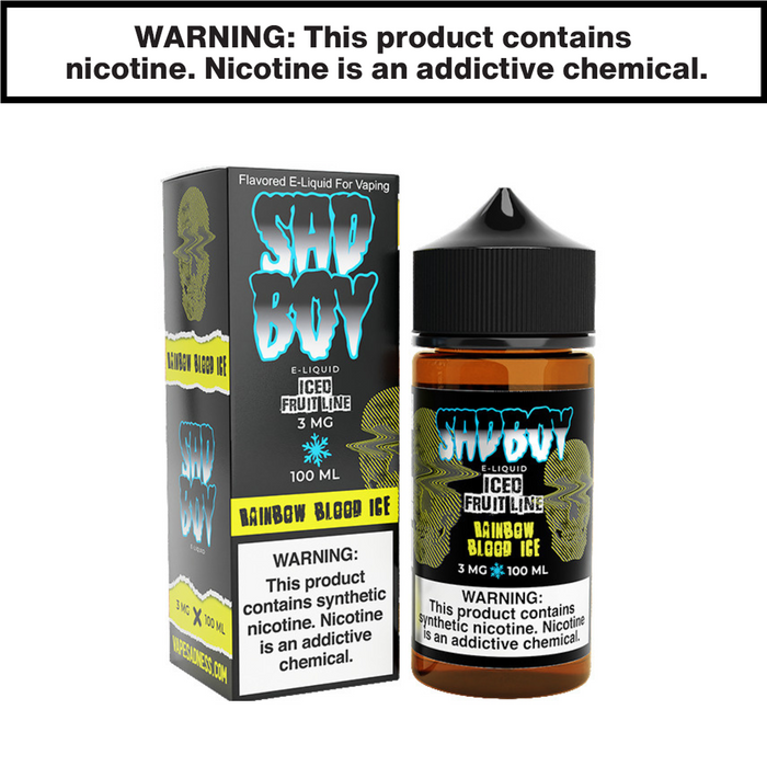 Rainbow Blood Ice Sadboy eJuice 100mL Freebase