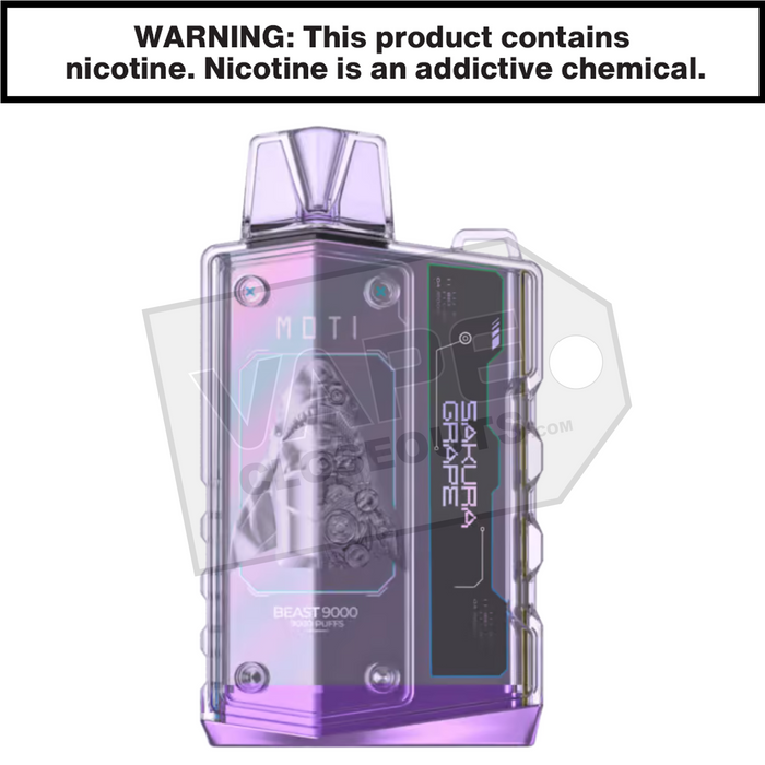 sakura grape moti disposable vape