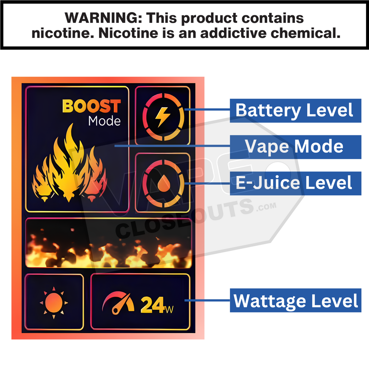 Strawberry Burst RAZ DC25000 Screen