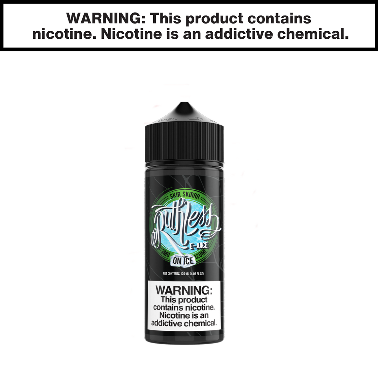 Skir Skirr on ice Ruthless eJuice 120mL Freebase